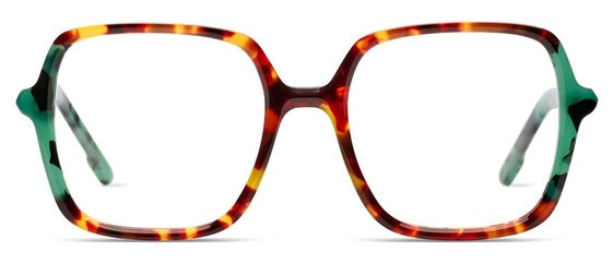 KOMONO THE BARBARA Teal Tortoise 53-19-145