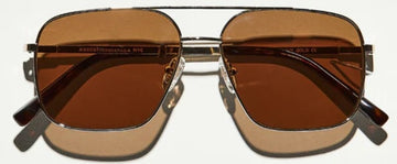 MOSCOT SHTARKER SUN GOLD COSMITAN BROWN 57-15-148