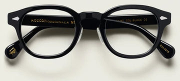 MOSCOT LEMTOSH WITH METAL NOSE PADS BLACK 49-24-145