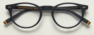 MOSCOT FRANKIE MATTE BLACK 51-22-145