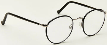 MOSCOT ZEV BLACK/GUNMETAL 52-21-150